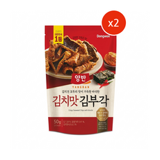 양반 김부각(김치맛), 50g, 2개