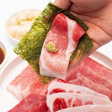 훈훈수산 참다랑어 뱃살 속살 슬라이스, 1개, 참다랑어 배꼽살 100g