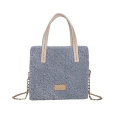 (한국어 영상)미우크굿즈 토드백 망스티치 가방만들기 키트 코바늘 가방뜨기 네트망 초보 도안, 1개, 그레이