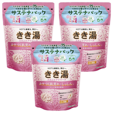 키키유 클레이 탄산입욕제, 360g, 3개