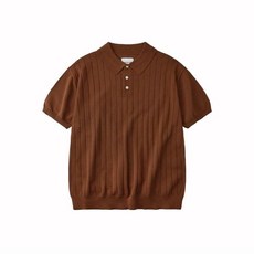 [매장정품] 아웃스탠딩 HS STRIPE KNIT COL엘에이알 LARSHIRT_BRICK 3169641