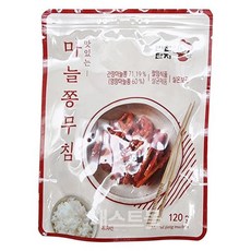 맛있는 마늘쫑무침 120g 반찬단지