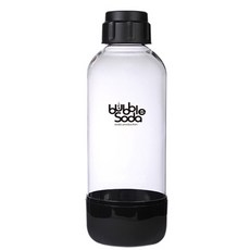 【BubbleSoda】 氣泡機專用水瓶(0.5公升水瓶) 多色挑選 氣泡水帶這走 環保又健康, 黑色, BS-668