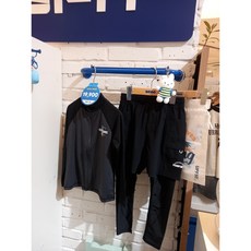 (에스핏)뉴코아 부천점 sjz304-mkwho1(레글런 집업 레쉬가드 4부세트) m/grey 입고벗기 편한 집업 수영복~~얼마나 편한지 감도안와~~~