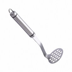 不鏽鋼圓形壓泥器，輕鬆省力多功能，廚房壓泥好幫手, 1個