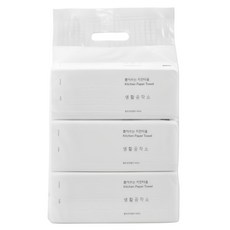 Saengong 生活工作所 抽取式廚房紙巾, 100張, 3包
