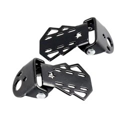 글로리존 자전거 뒷자리 접이식 보조 발판 좌우, 2개