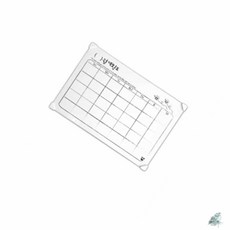 더캔바 누드화이트 월계획표 60x40cm 사무실화이트보드