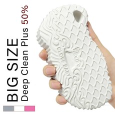 CLOVE BABY 프리미엄 딥 클렌징 부드러운 때밀이 각질제거 요술 목욕 스펀지 욕실용품, 화이트, 1개, 1개입