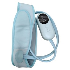 6區氣囊溫感熱敷電動頭部按摩器, 藍色