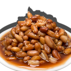 올바른식품 고소한 땅콩조림, 500g, 1개