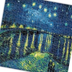 직소퍼즐 흐르는 500피스 퍼즐액자 별이 하늘의론강 59209PC 1(PC), 1개