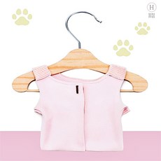 반려동물 원목 옷걸이 강아지옷 고양이옷 정리용 미니 행거 우드행거 고양이용품, 소형