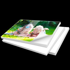 A5 광택 스티커 인화지 잉크젯용 포토용지 150g A4, A5 100매, 1개