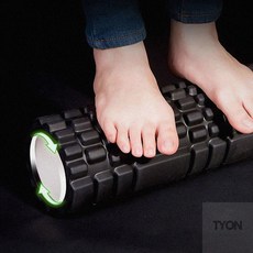 픽펭 헬스장폼롤러 폼롤러 60cm, 양면 지압폼롤러60cm 퍼플
