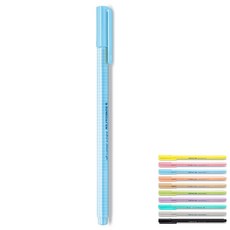 스테들러 트리플러스 텍스트서퍼 형광펜 기본 & 파스텔, 362C 스카이블루(C305)