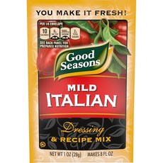 Good Seasons Mild Italian Dressin Good Seasons Mild Italian Dressing & Recipe Mix Salad Dressing Se, 1개
