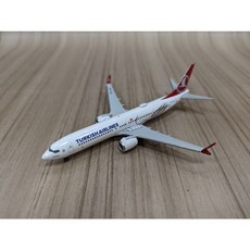 Herpa 1/500 Boeing 737 MAX 9 模型 土耳其航空塗裝, 1個
