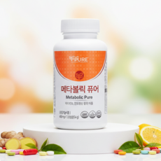 리브퓨어 메타볼릭 퓨어 판토텐산 비타민B6 에너지 대사 영양제 120캡슐, 120개, 20회분