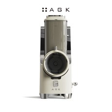 AGK NORDIC 스빙 마스터 오토슬라이서 만능 전동 채칼, ASV-IV8000(크림 화이트)