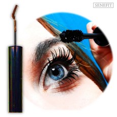 흰눈썹염색 눈썹염색약 구렛나루염색 간편 마스카라, 1개, 흑갈색