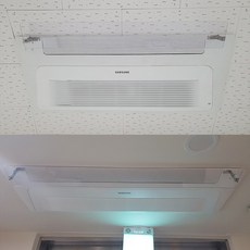 에어컨닥터 에어컨바람막이 윈드바이저 염가형 출시, 1way 삼성무풍 중형 1개(토출구 880mm), 1개