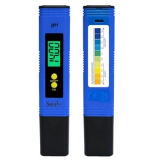 수경재배용 디지털 pH 측정기 0.01 고정밀 포켓 사이즈 0 14 측정 범위 수경재배 시스템 식물 통조림 토양의 조절 파란색 2285747, 수경재배용 디지털 pH 측정기 0.01 고정밀 포켓 사