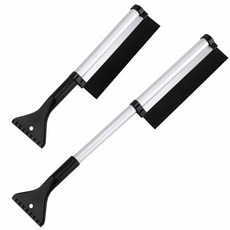 자동차 겨울 눈 청소 빗자루 멀티 스크래퍼 성에제거기, 02 송풍구 클립형 (화이트)