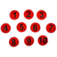 숫자 콩주머니, 1개