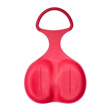 [KC인증] 로앤제이 어린이 안전 눈썰매 썰매 눈놀이 스노우보드, 신난다!, 레드, 1개