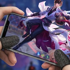 게임골무 2p 게임 사무 터치 장갑 민감반응 모바일 골무 핑거 게이밍 손가락, 1개, 상세페이지 참조, 일반형