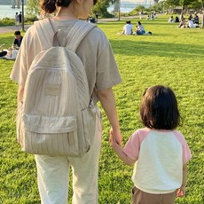 BoRang 대형 초경량 아기 짐 백팩, 카키