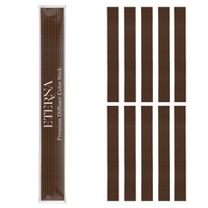 에테르나 프리미엄 고밀도 디퓨져 컬러 섬유스틱, 브라운, 100개입, 1개