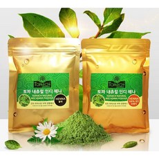 모발손상 없는 천연헤나 가루 염색 자극 손상없는 식물성 염료 새치커버 가루 100g, 천연무색, 1개