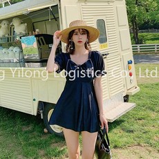 couyor 원피스 수영복 빅사이즈 임산부수영복 비치원피스 체형커버 모노키니 맘수영복 래쉬가드 임부복 실내