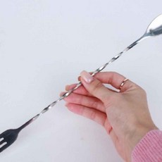 하이볼머들러 스텐 머들러 스틱 바스푼 32cm 칵테일머들러