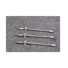 Vajra 상어다트낚시장비슬링샷액세서리사냥슈팅투석기다트스테인레스스틸화살촉, 5개, 1개