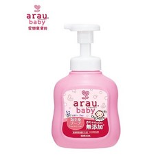 arau.baby 愛樂寶 寶貝無添加二合一洗髮沐浴泡泡, 450ml, 1個