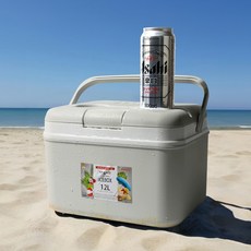 키친플라워 포타맥스 아이스박스 쿨러 차박 캠핑용품 휴대용 12L, 키친플라워 아이스박스 13L, 13L-그레이, 13L