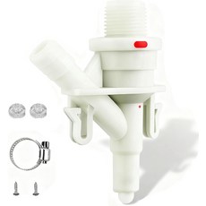 돔에틱 300310301311320321-38511641 화장실 밸브 교체 - 서리누설 방지 TOMOON의 RV 캠핑카 마린 장착, 6 accessories