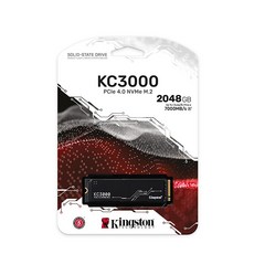 Kingston 金士頓 2TB KC3000 PCIe 4.0 NVMe M.2 2280 SSD 固態硬碟 公司貨, SKC3000D