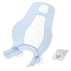 해피달링 신생아 세이프 아기비데 유아목욕의자, 4단계 각도조절기능 (블루), 1개