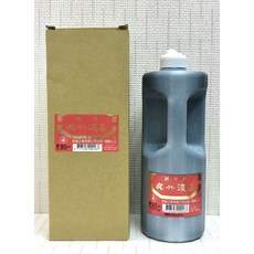 吳竹KURETAKE 濃墨 1L 書法國畫用墨汁 - 純黑墨色, 1個