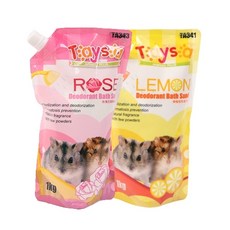 TAYSA 햄스터 목욕 모래 1kg(장미향-TA343), 1개
