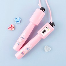 스튜디오에잇 캐치티니핑 5 카운터 줄넘기, 핑크, 1개