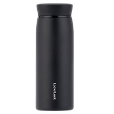 락앤락 경량 휴대용 스마트 스테인리스 텀블러, 1개, 380ml, 블랙 1개, 380ml, 블랙