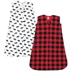 Hudson Baby 유니 베이비 보온 민소매 침낭 세이지 공룡, 18-24 Months