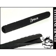 酷榮單車 VELO全黑下管保護套，保護車架，防止刮傷，安裝簡便, 1個