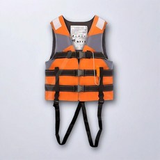 臺灣爆品-防汛救生衣專業浮力釣魚車載船用背心便攜游泳大人成人兒童馬甲, 【85.0-110.0公斤】活力橙