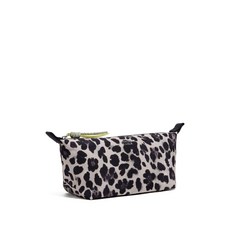 빔바이롤라 레오파드 프린트 지퍼 메이크업 파우치